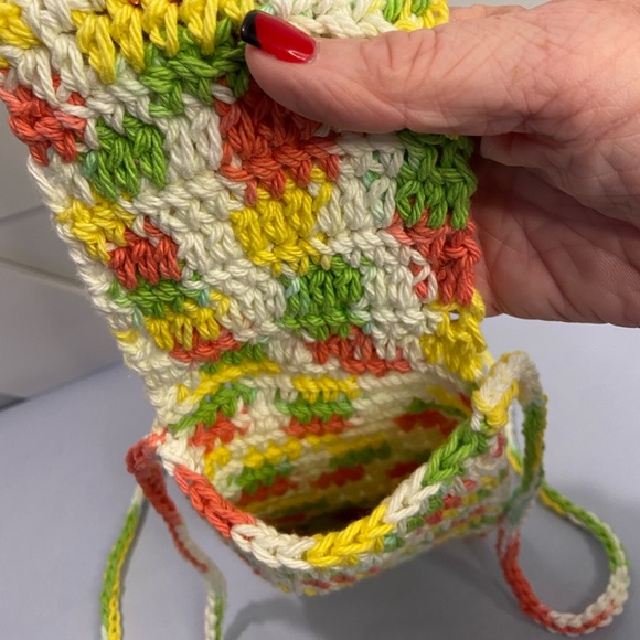 Homemade Crochet Small Crossbody bag - Picture 3 of 6